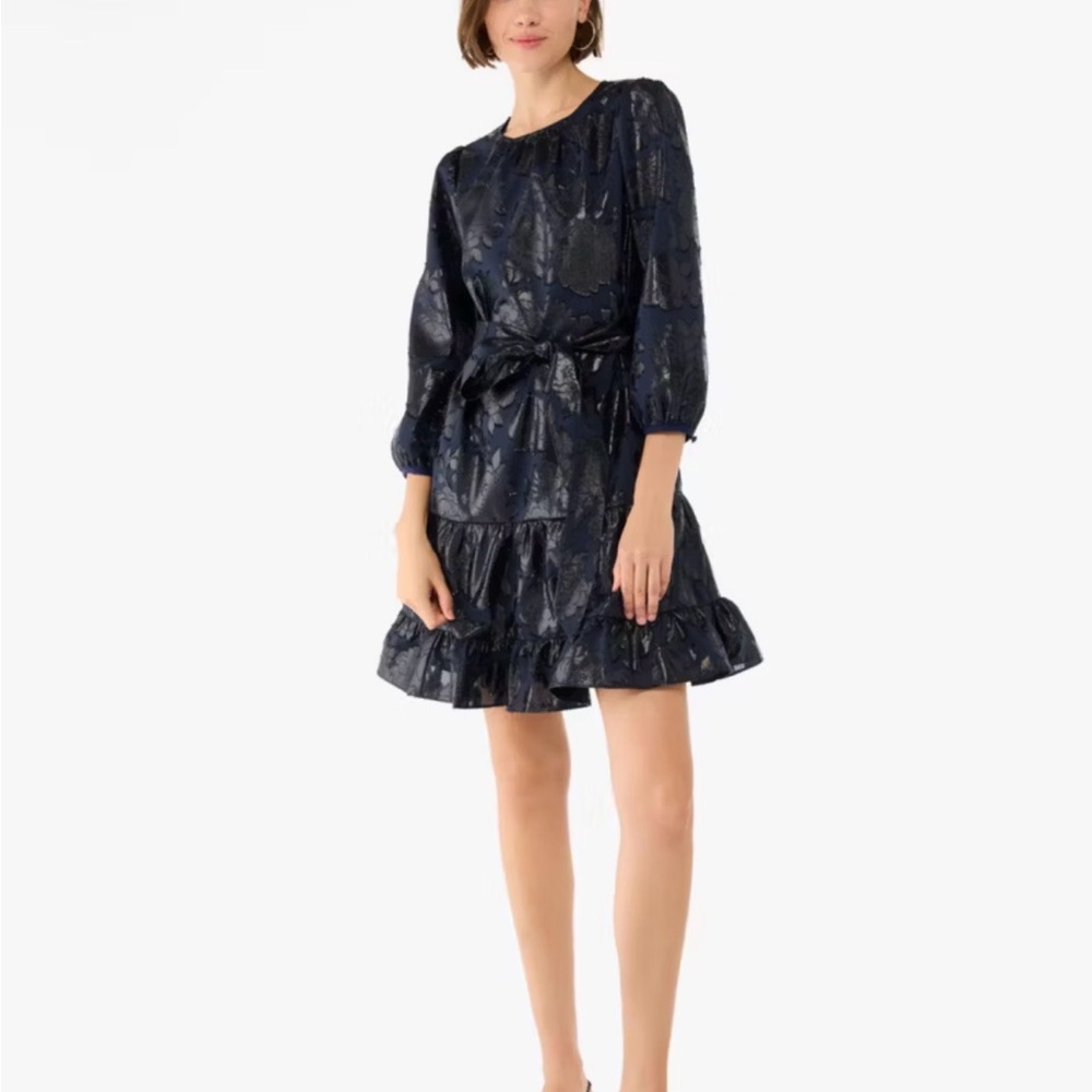 Kate Spade Navy Long Sleeve Dress